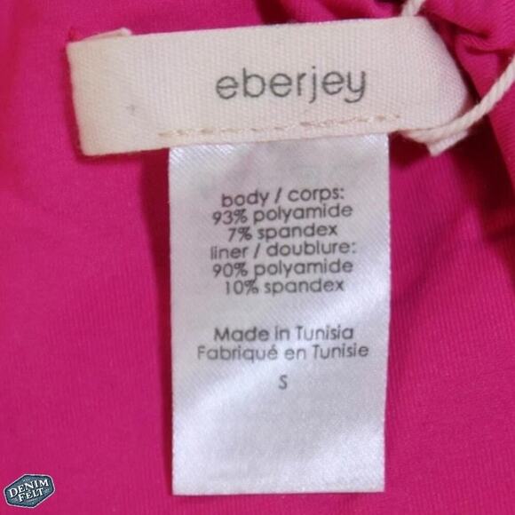 Eberjey Loreta One-Piece Textured Ruffled Swimsuit – Beetroot Pink ~ NEW/NWT!! - Picture 9 of 15